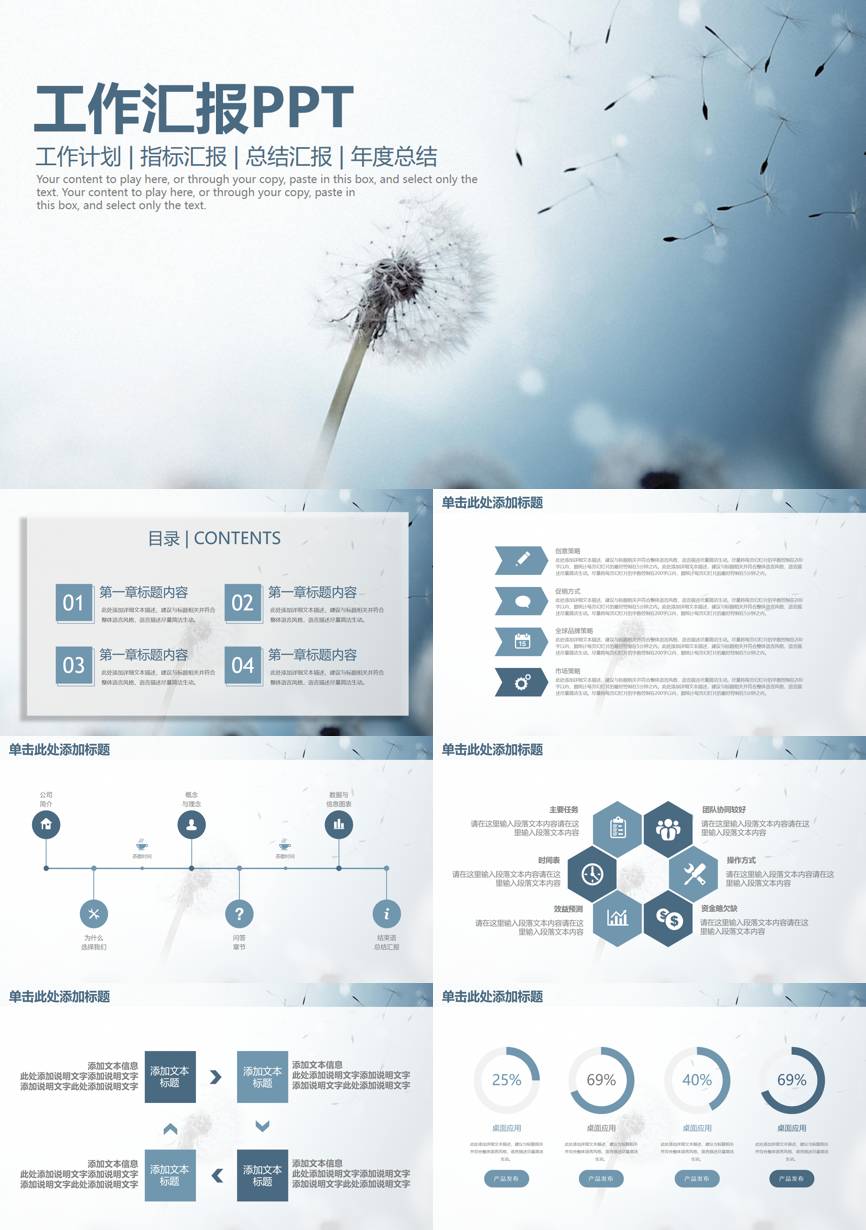 工作总结PPT (202)工作总结PPT模板